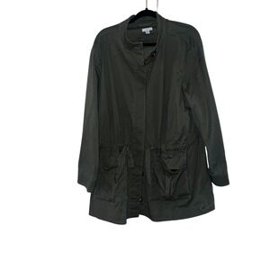 J. Jill Light Green Jacket Sz 2X Boho Coastal Relaxed Chic